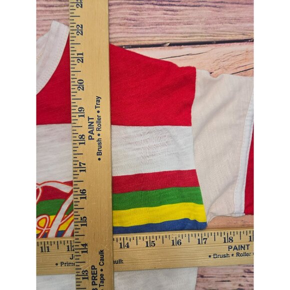 Coca-Cola Kids Retro Authentic Crewneck T-Shirt Small (3/5) - Picture 7 of 7